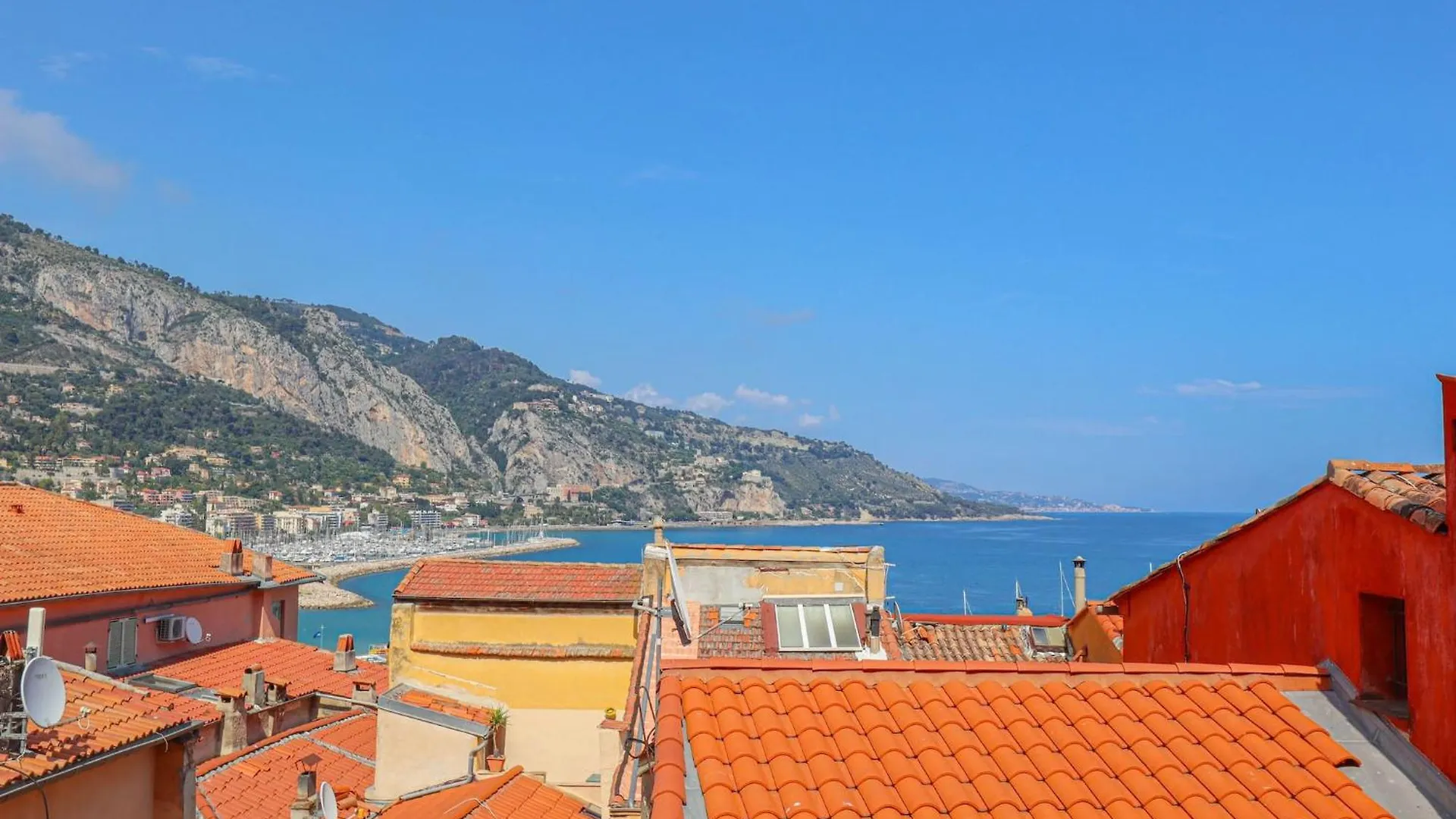 'La Belle Vue Mer' Cozy Appartement, Centre, Plage Menton 0*,